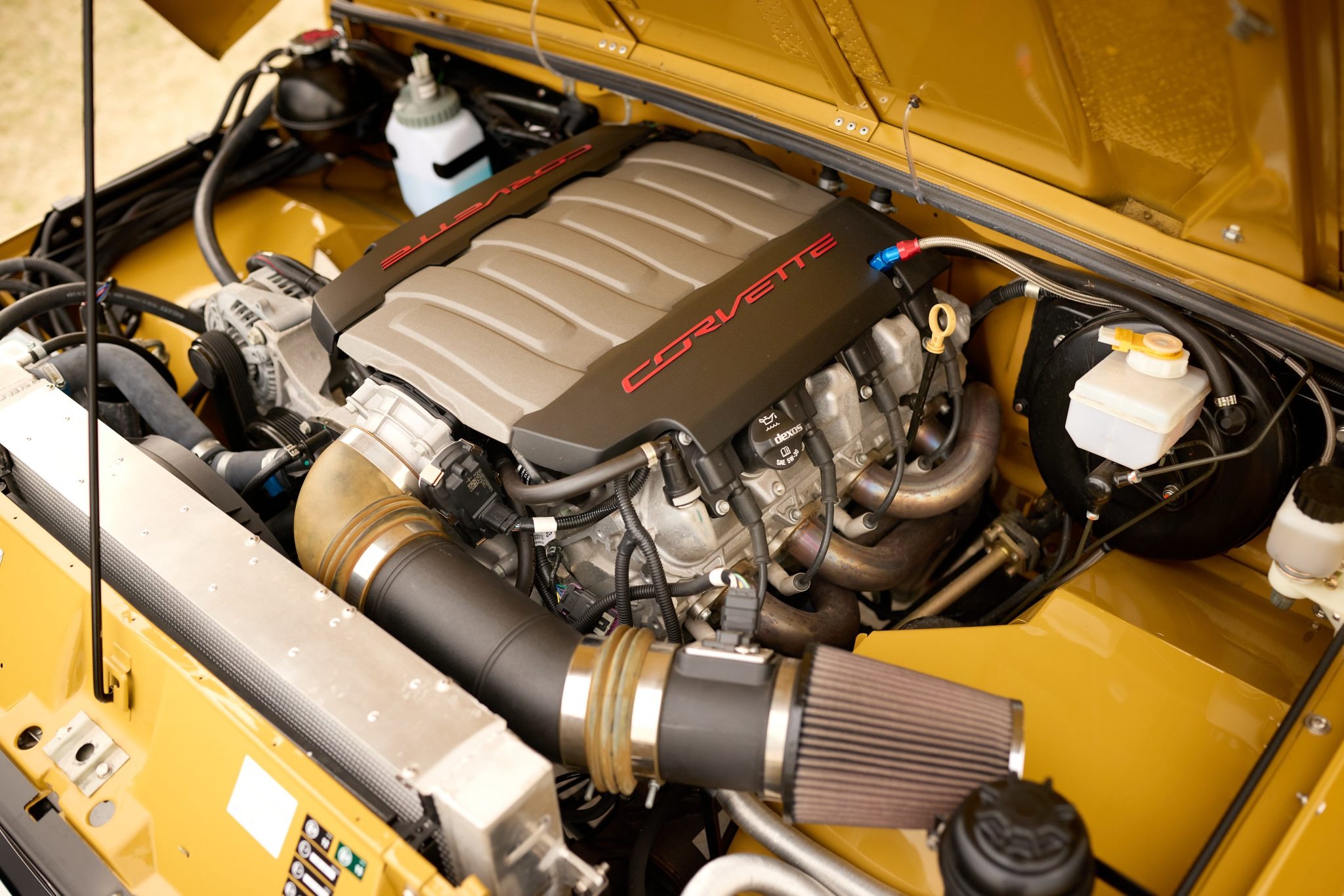 El Land Rover más fiable de todos los tiempos tiene un motor Corvette instalado durante su laboriosa restauración