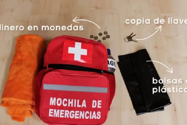 Mochila de emergencia: Esto no debe faltarte ante un sismo