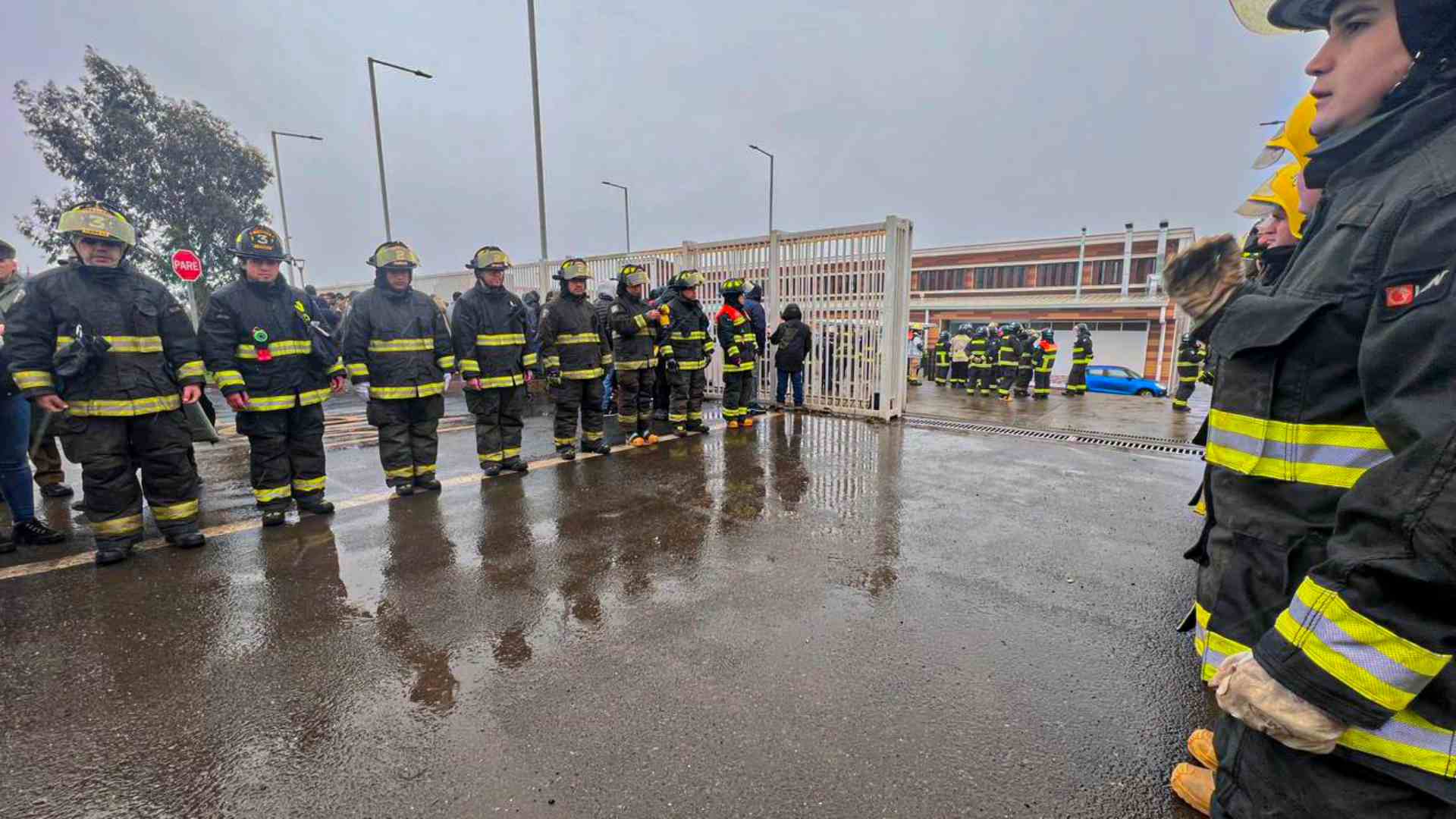 Bombero fue apuñalado en el tórax en La Granja