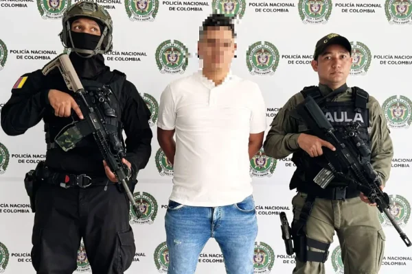 Capturan en Colombia a Larry Changa, cabecilla de la organizacin criminal Tren de Aragua