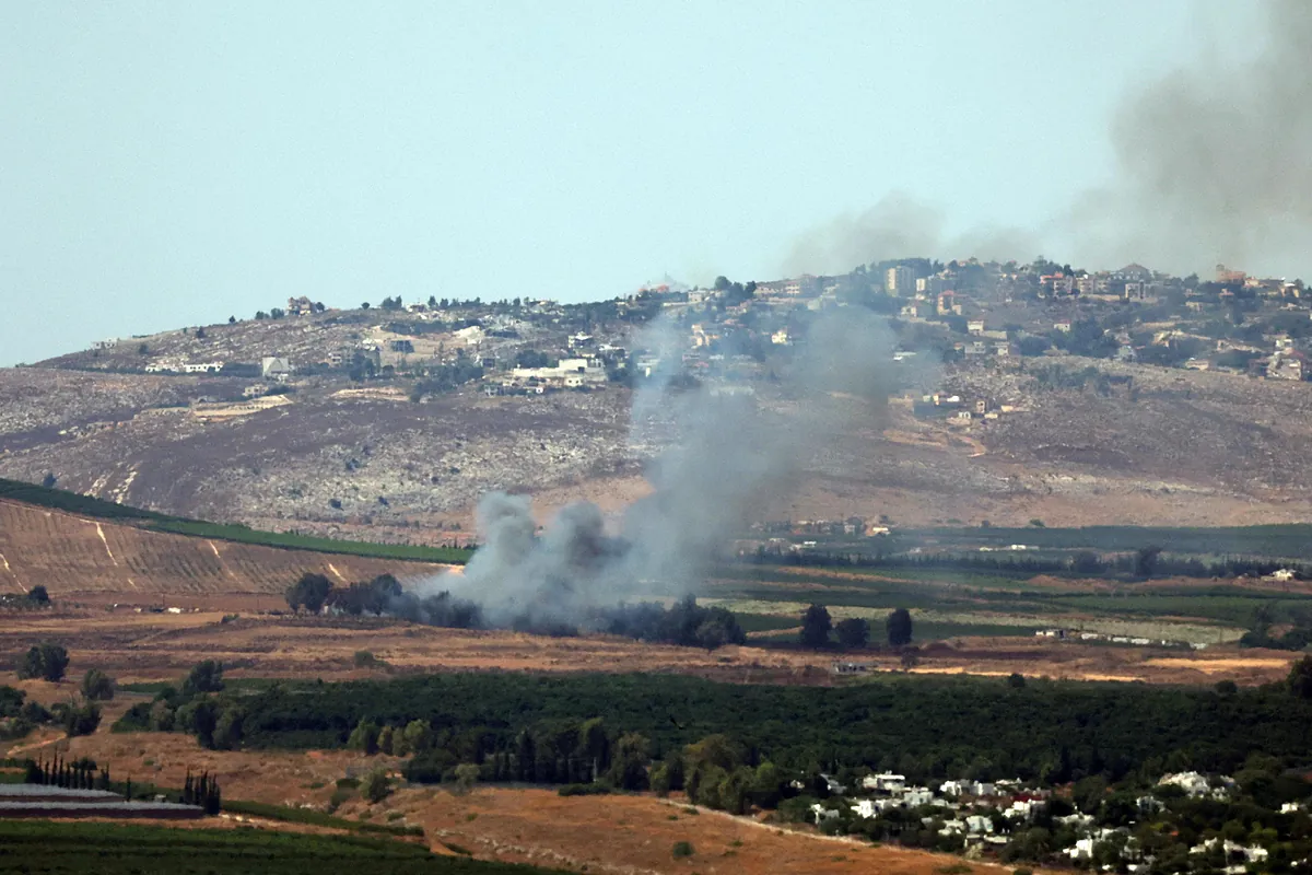 Hizbul ataca Israel con cientos de cohetes y drones explosivos