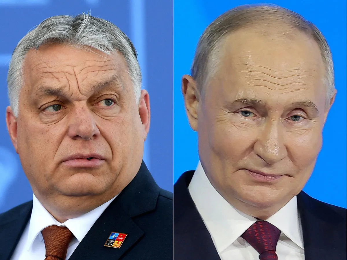 Orban visita a Putin y lanza un rdago a la UE: "No se puede hace la paz desde un silln de Bruselas"