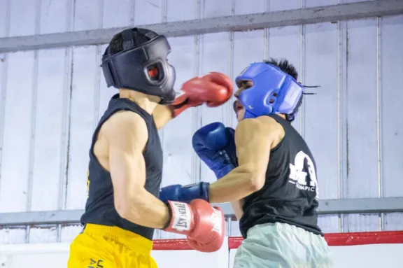 Boxeadores regionales lo dieron todo en velada realizada en el Fortín Motta de Coquimbo
