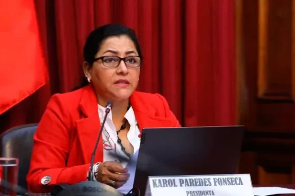 Congresista Karol Paredes se sumó a la bancada de Avanza País