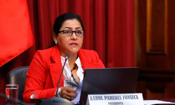 Congresista Karol Paredes se sumó a la bancada de Avanza País