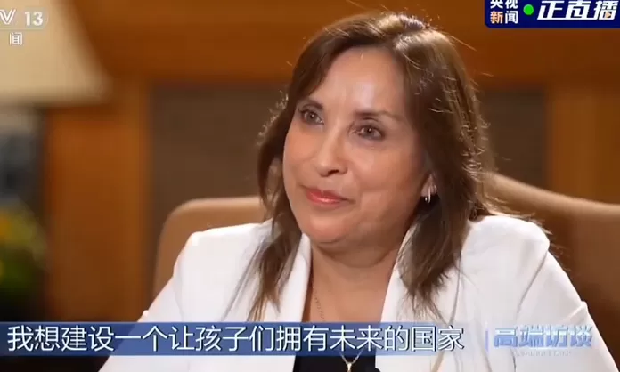 Dina Boluarte: Presidenta dio entrevista en China y habló de sus gustos por el chifa