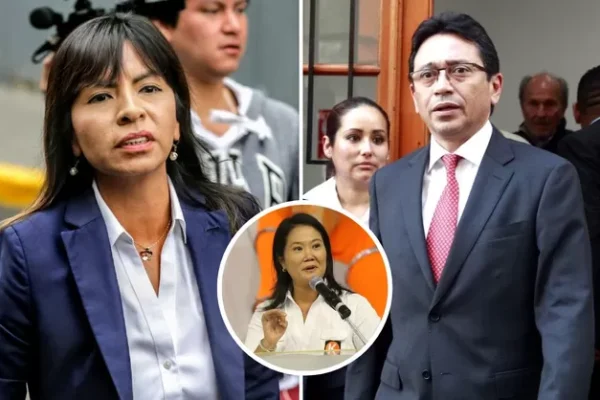 Keiko Fujimori: Poder Judicial rechazó sancionar a Humberto Abanto y Giuliana Loza por supuestos gestos obscenos