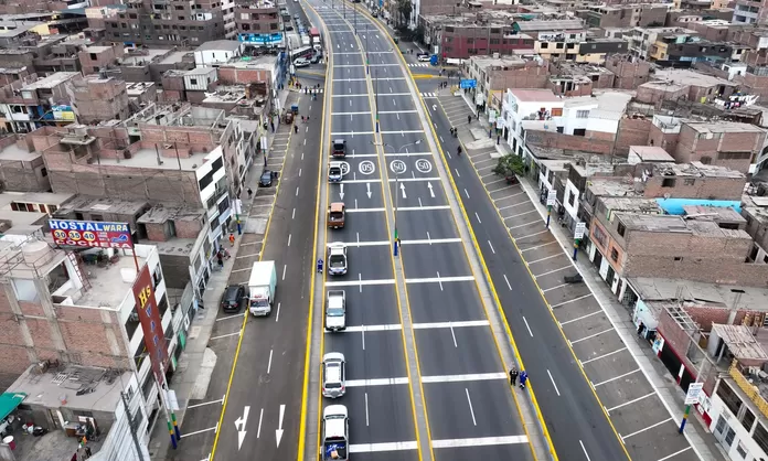 San Martín de Porres: Inauguran renovada avenida Perú