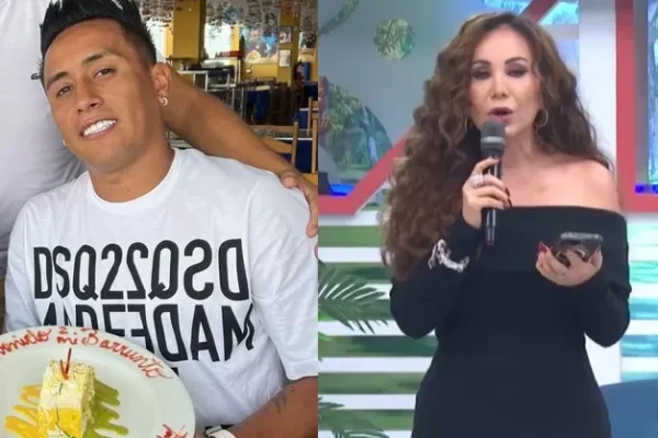 ¿Carro de Christian Cueva llevó comida a Pamela Franco?