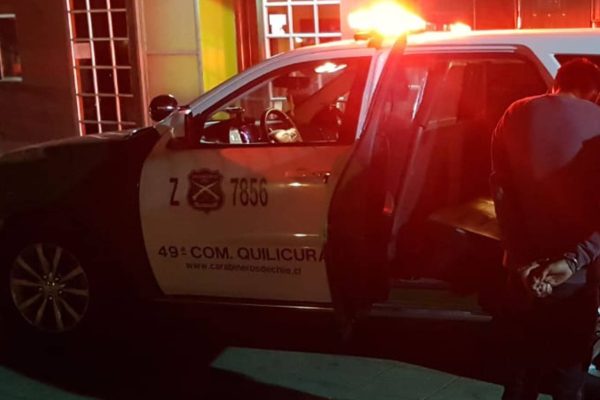 Carabinero detuvo a balazos a sujeto que intentó quemar viva a su hermana en Linares