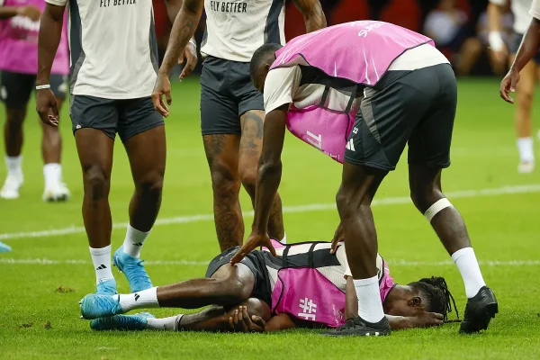 Alarma en el Madrid: Camavinga sufre un esguince de rodilla y no jugar la Supercopa de Europa