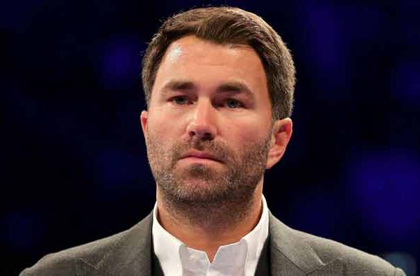 El promotor Eddie Hearn