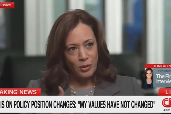 Kamala Harris minimiza los bandazos de opinión en su carrera: "Mis valores no han cambiado"