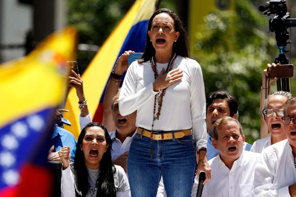 María Corina Machado: "Espero que el Gobierno español lidere en Europa el reconocimiento de Edmundo González como presidente electo"