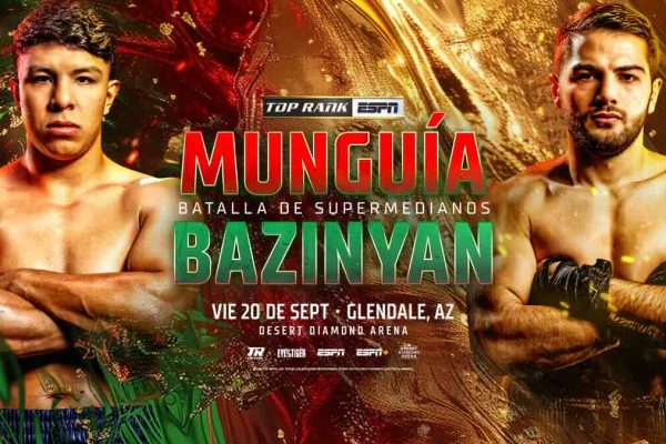 Jaime Munguía vs Erik Bazinyan