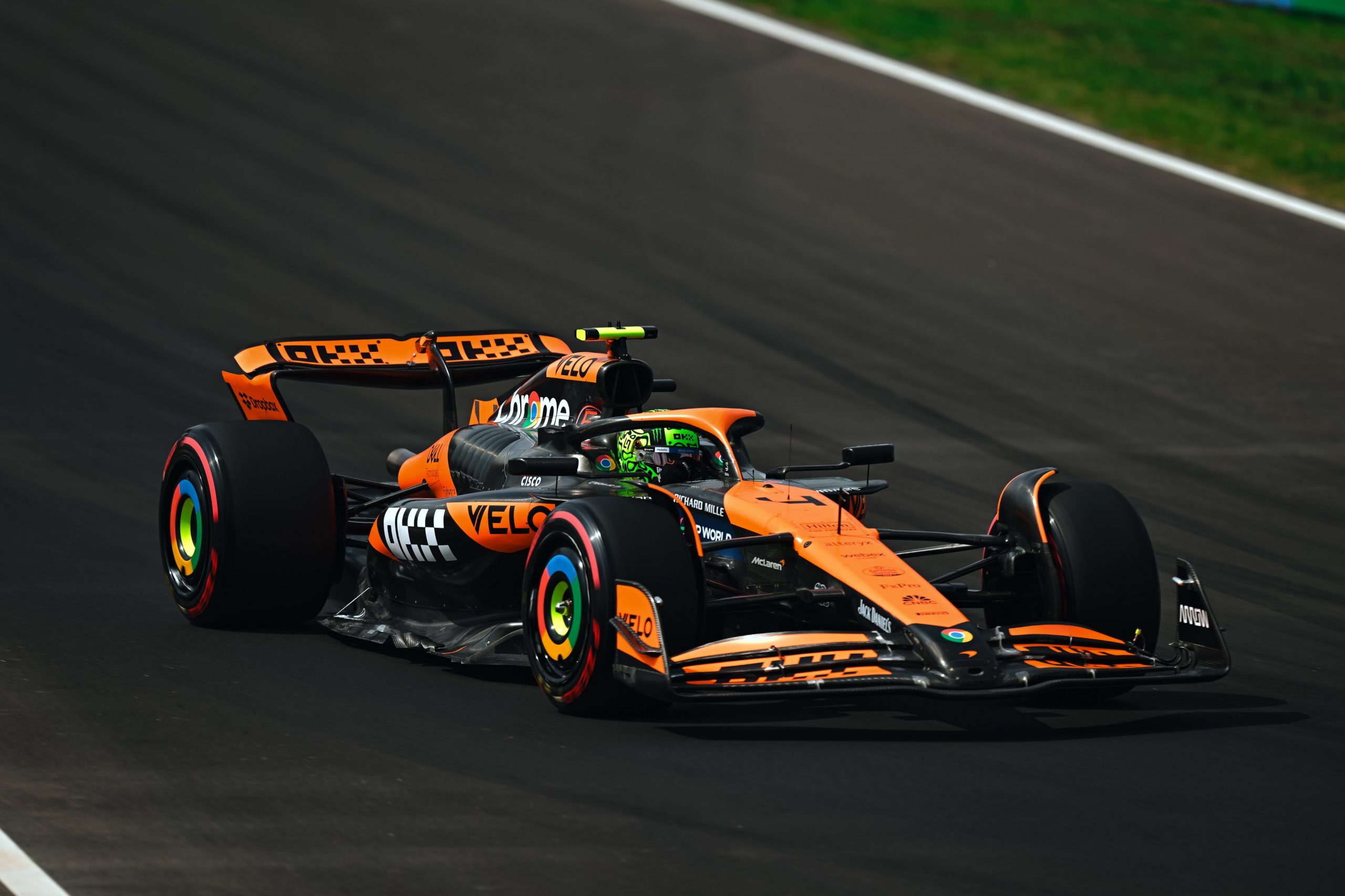 Lando Norris y McLaren mandan en la clasificación en Monza y apuntan a un golpe importante en el GP de Italia