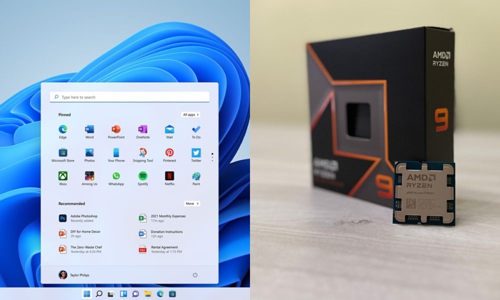 Windows 11 23H2 mejora el rendimiento con los Ryzen 7000 y Ryzen 9000