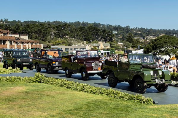 Los 4x4 clásicos al servicio de Su Majestad que desfilaron en Pebble Beach