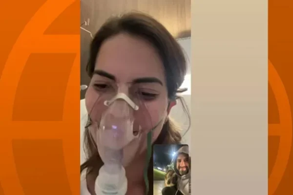 Valeria Piazza fue hospitalizada por neumonía