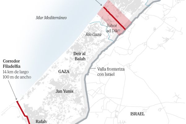 Corredor Filadelfia, un nuevo "imperativo estratégico" de Netanyahu para no pactar la tregua