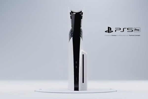 PS5 Pro unidad óptica render