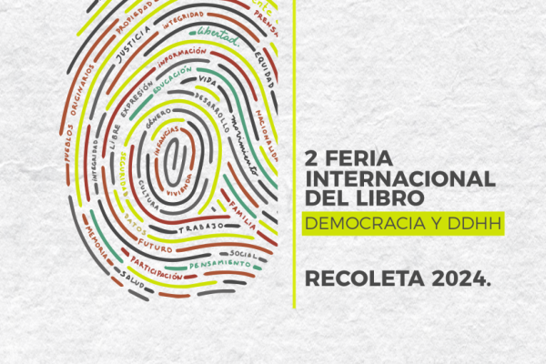 Comienza Segunda Versión de Feria Internacional del Libro Democracia y DDHH en Recoleta