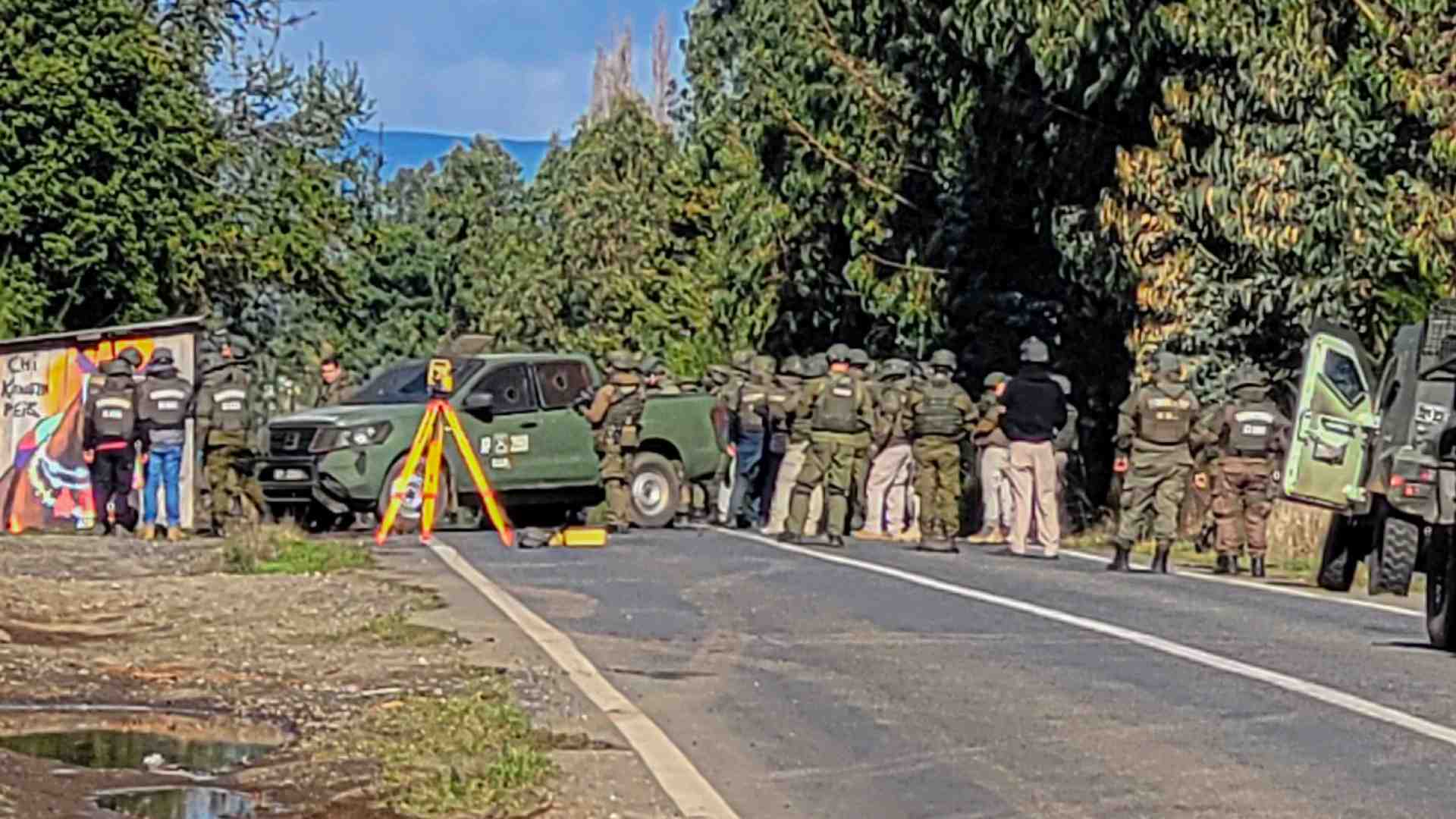 encuentran armas que podrían estar vinculadas a triple asesinato de carabineros