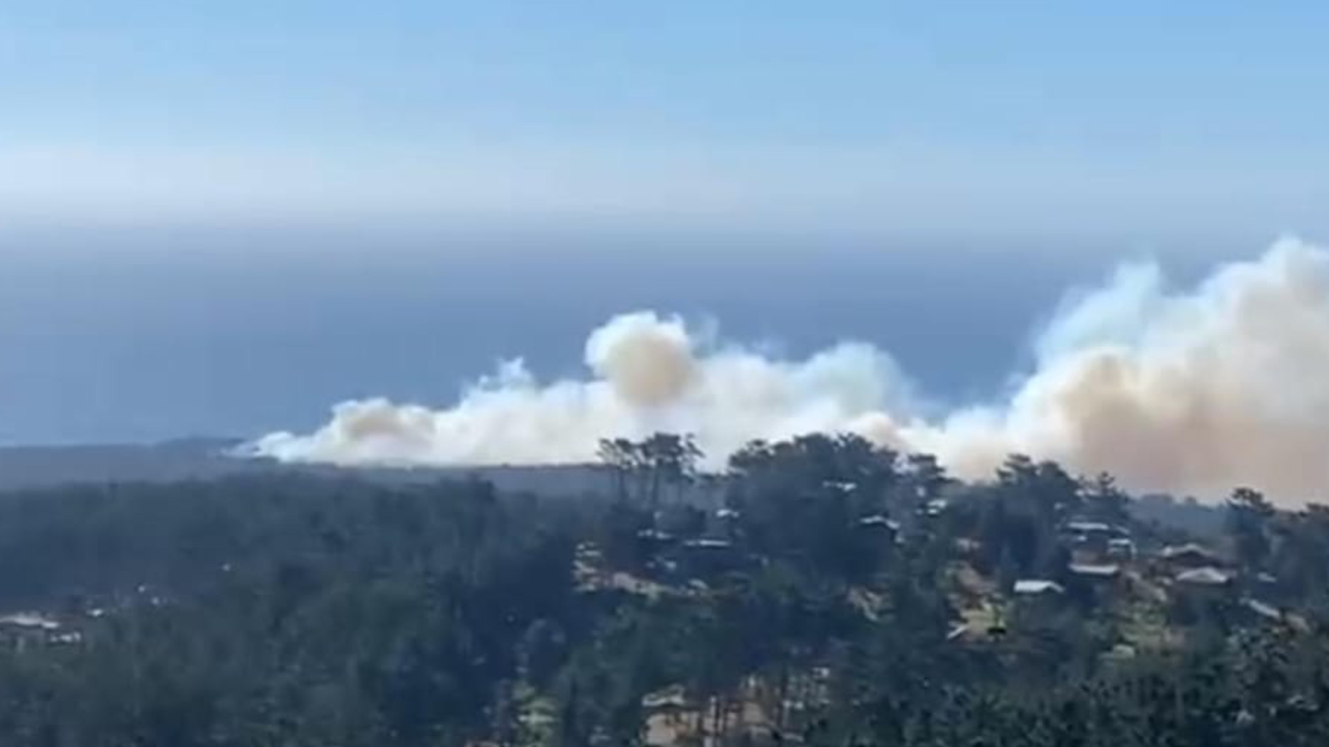 Laguna Verde: declaran Alerta Roja por incendio forestal