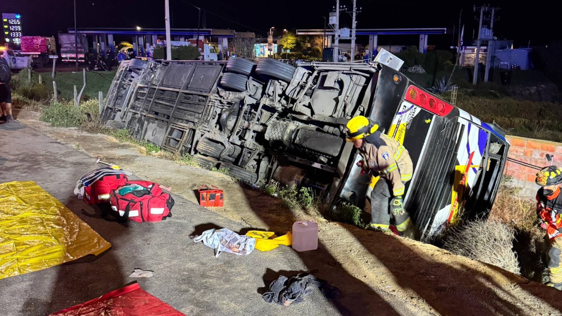 VIDEO - Accidente de bus con hinchas de Colo Colo deja diez heridos: dos permanecen en riesgo vital