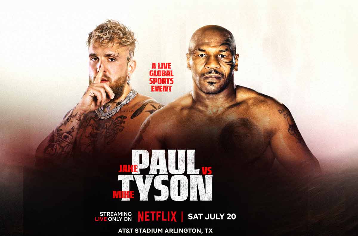 Jake Paul vs Mike Tyson