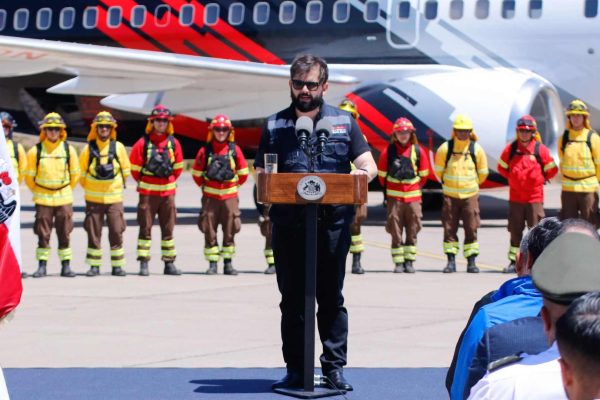 "No va a haber impunidad": la advertencia del presidente Boric en medio de la temporada de incendios forestales