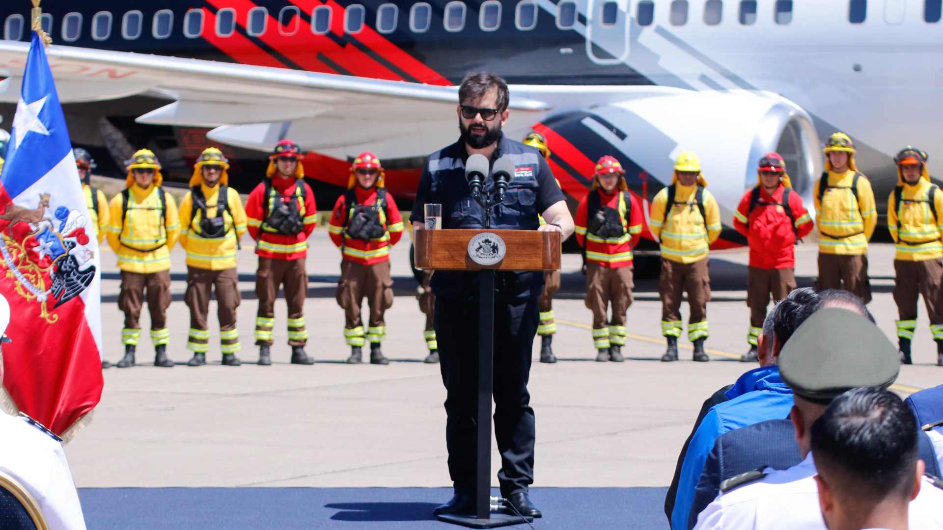 "No va a haber impunidad": la advertencia del presidente Boric en medio de la temporada de incendios forestales