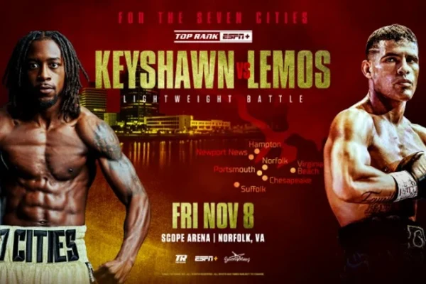 Keyshawn Davis vs. Gustavo Lemos