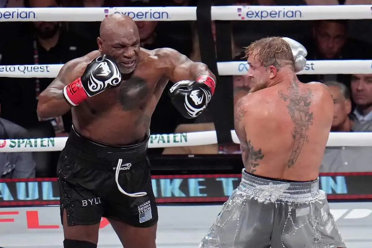 60 millones de hogares vieron el Jake Paul vs. Mike Tyson