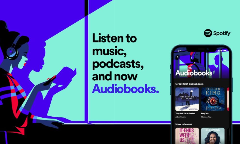 Spotify añade nuevas funciones para los audiolibros