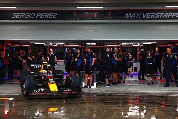 Red Bull se frustra con el resultado de Checo Pérez en Interlagos