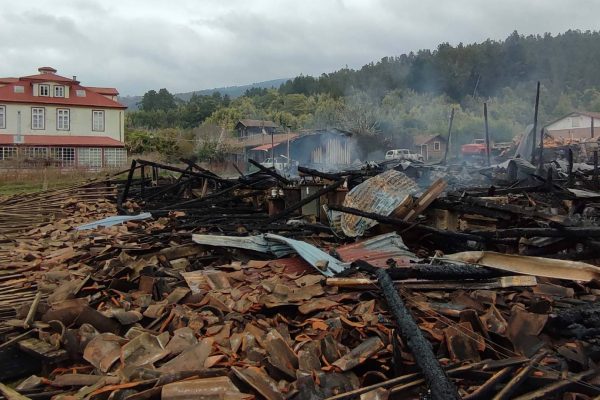 Qué se sabe de los seis detenidos por el incendio del centenario Molino Grollmus