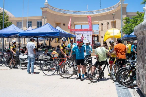 Pedaleros de todo el país se tomaron las calles de Coquimbo y Andacollo