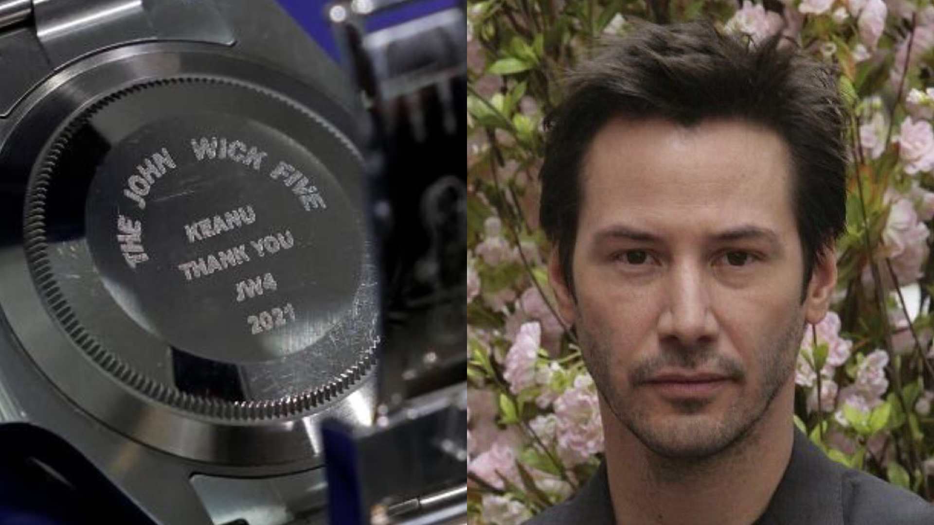 La historia del reloj que le robaron a Keanu Reeves: tenía grabado su nombre y lo compró tras filmar John Wick 4