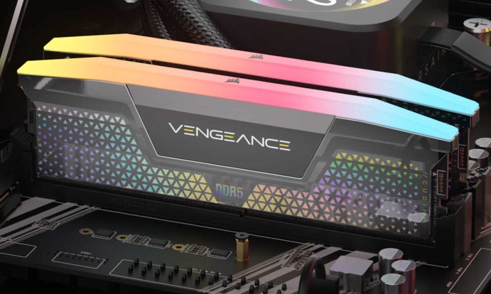 Corsair Vengeance RGB DDR5, velocidad punta