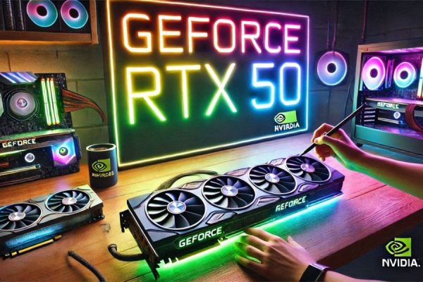 Configuraciones de memoria de las GeForce RTX 50