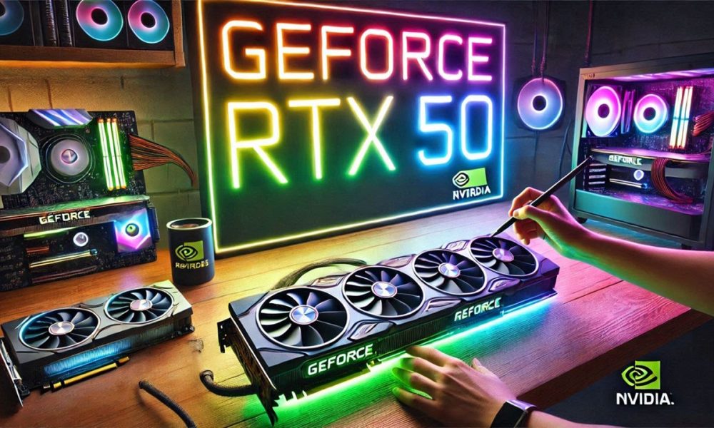 Configuraciones de memoria de las GeForce RTX 50