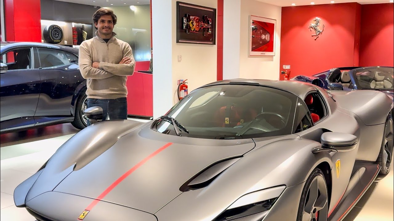 Carlos Sainz se despide de Ferrari autorregalándose su mejor coche, también el más caro