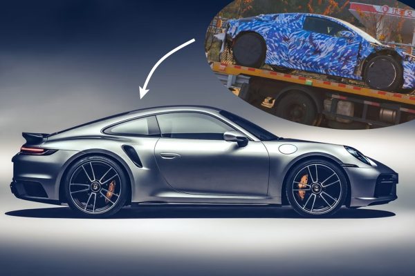 Primera imagen del coche híbrido más radical de BYD, un deportivo con tamaño de Porsche 911 que puede llegar a España