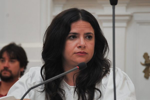 Orellana reitera que supo de la denuncia contra Monsalve el día de su renuncia