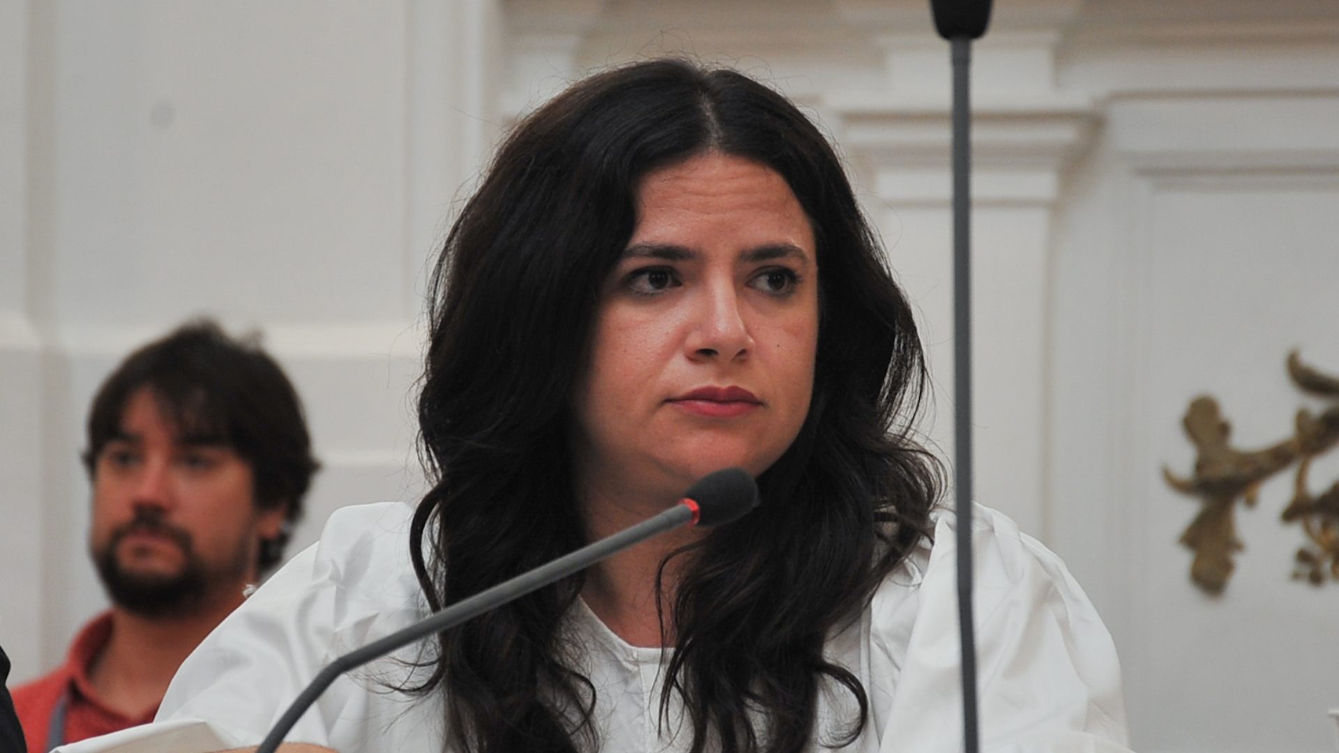 Orellana reitera que supo de la denuncia contra Monsalve el día de su renuncia