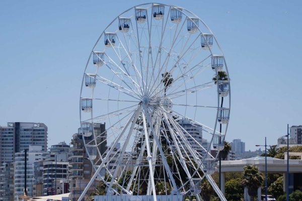 Sernac oficia a productora por fallas en rueda de la fortuna en Viña del Mar