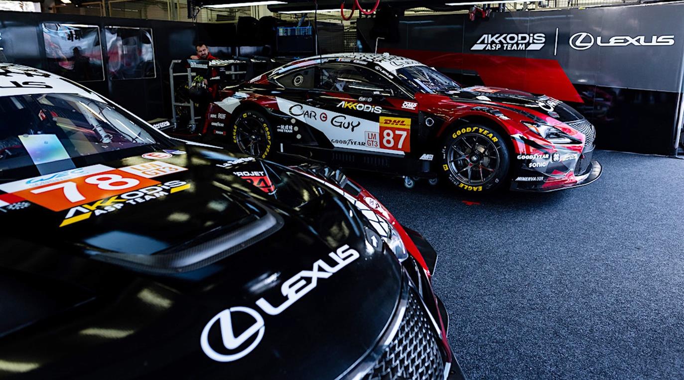 ASP anunció su formación para el WEC en el último año de producción del Lexus RC F GT3