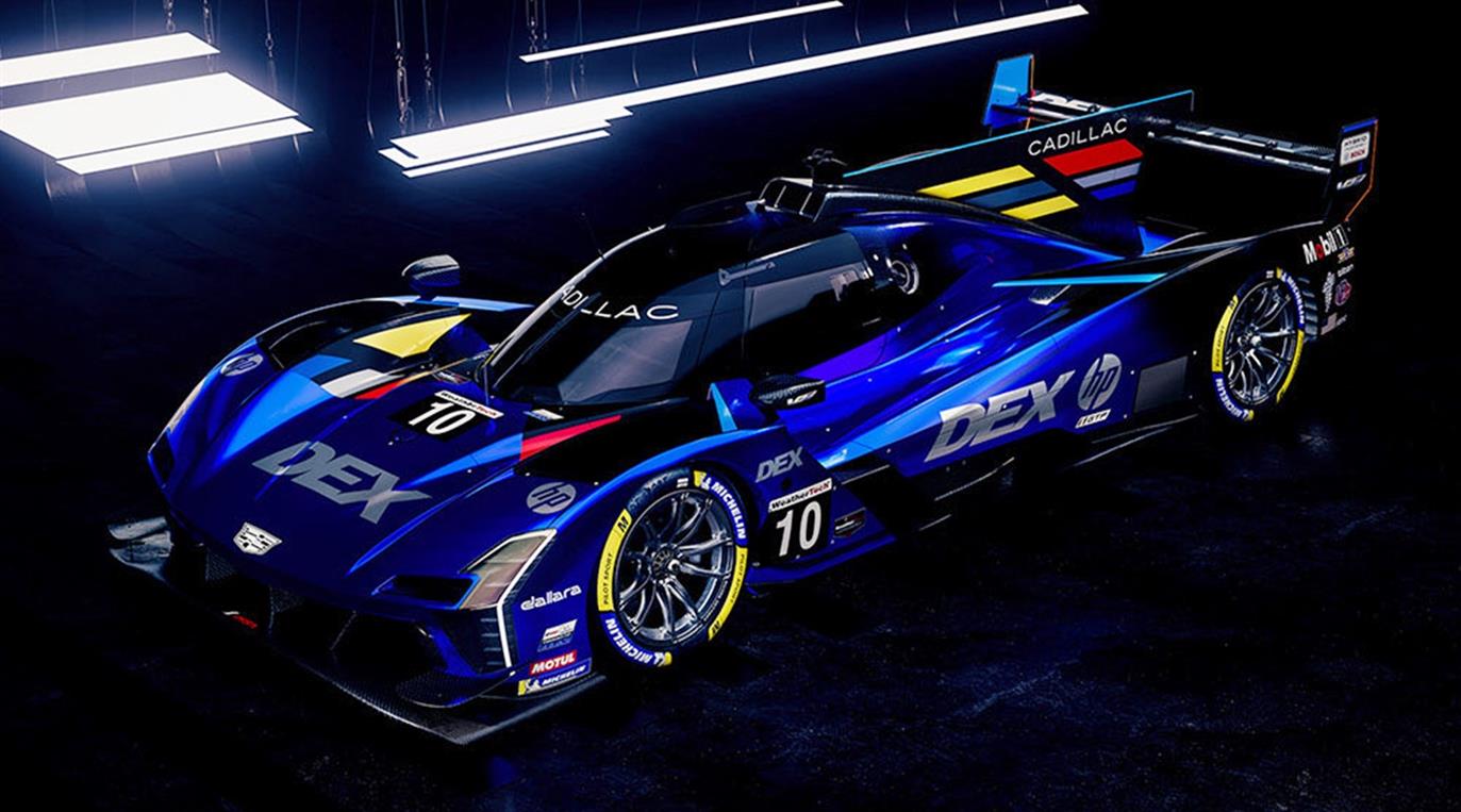 Cadillac Racing reveló las decoraciones de sus tres V-Series.R que competirán en la IMSA