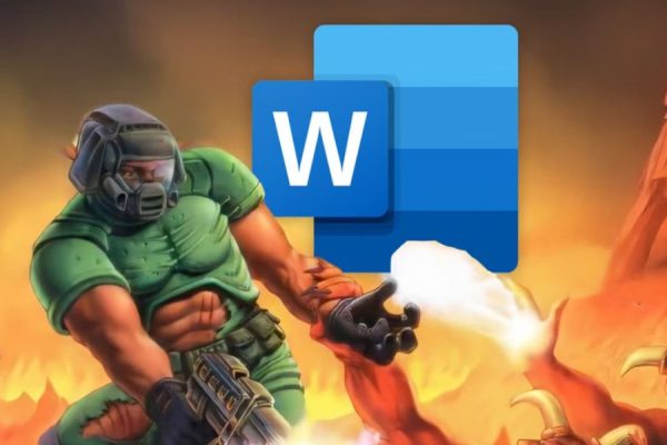 DOOM en un documento de Microsoft Word